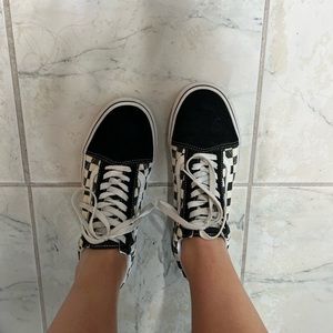 Checkered Vans